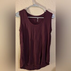 Dip Women's Tank Top - Deep Burgundy